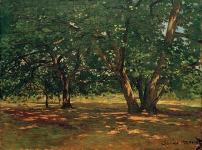 फॉनटेनब्लियू का जंगल द्वारा Claude Monet
