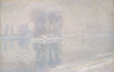 आइस फ्लोस, 1893 द्वारा क्लाउड मोनेट
