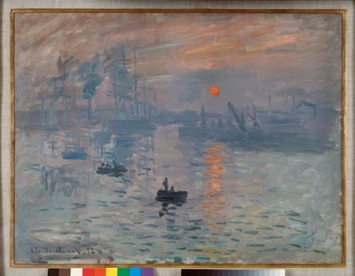 छाप, उगता सूरज द्वारा Claude Monet