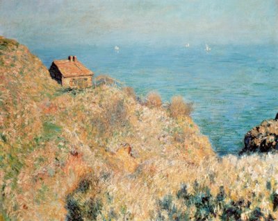 फिशरमैन हाउस, वर्गेनविले द्वारा Claude Monet