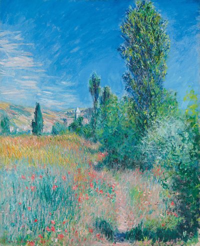 सेंट-मार्टिन द्वीप पर लैंडस्केप, 1881। द्वारा Claude Monet