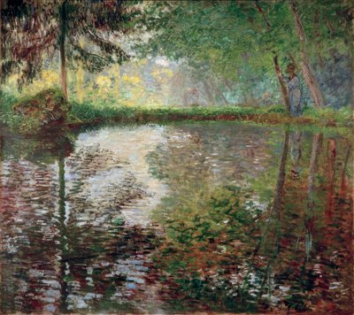 मोंटेगरन में तालाब द्वारा Claude Monet