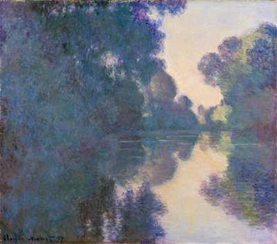 1897 के गिवरनी के पास सीन पर सुबह द्वारा Claude Monet
