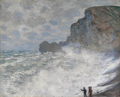 Attretat में पर्याप्त मौसम 1883 द्वारा क्लाउड मोनेट