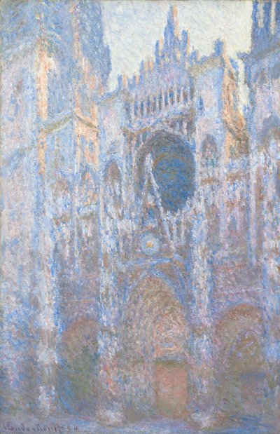 रूएन कैथेड्रल, पश्चिम अग्रभाग द्वारा Claude Monet