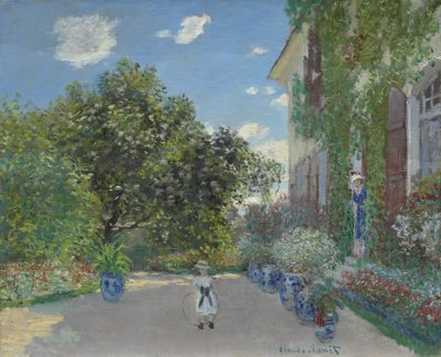 अर्जेंटीना के 1873 में कलाकार का घर द्वारा Claude Monet