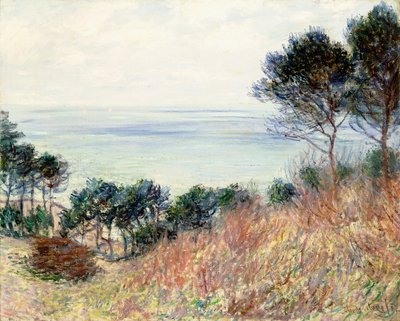 1882 में वेंजविले का तट द्वारा Claude Monet