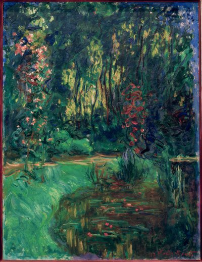 गिवरनी तालाब का एक कोना द्वारा Claude Monet