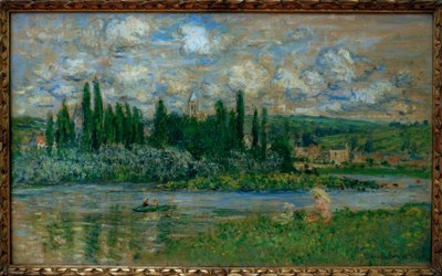Vue de Vetheuil (Vetheuil sur Seine से देखें) द्वारा क्लाउड मोनेट