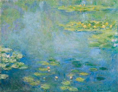 पानी लिली, सी। 1906 द्वारा Claude Monet