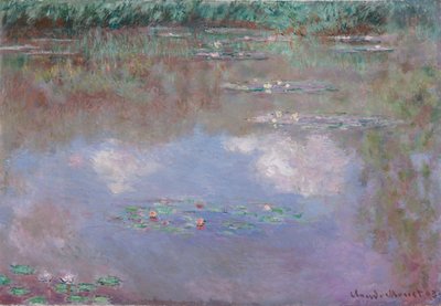 पानी लिली, बादल, 1903 द्वारा Claude Monet