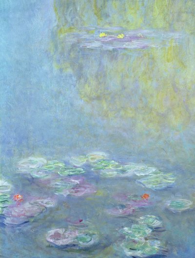 वाटरलिलीज़, 1906 (242510 का विवरण) द्वारा Claude Monet