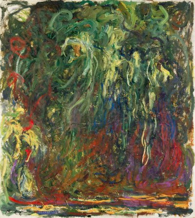 वीपिंग विलो, 1920-1922। द्वारा Claude Monet