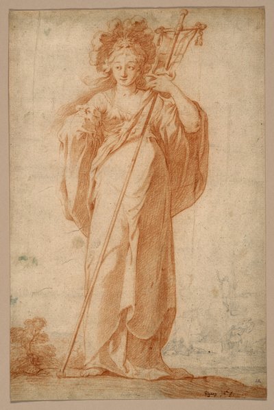 द कमन सिबिल, c.1630 द्वारा क्लाउड विग्नन