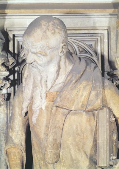 मूसा का कुआं, हेक्सागोनल कुरसी से यशायाह का विस्तार, 1395-1404 पत्थर द्वारा क्लॉस और मलौले, जीन स्लटर