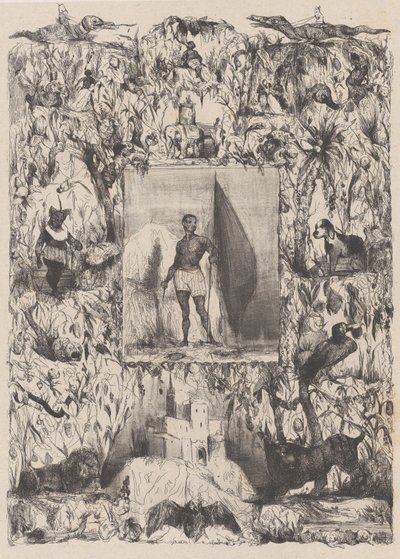 Bug-Jargal, ca. 1832.  द्वारा सेलेस्टिन नानतेयुइल