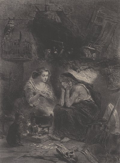 द पोशन, 1860। द्वारा सेलेस्टिन नानतेयुइल