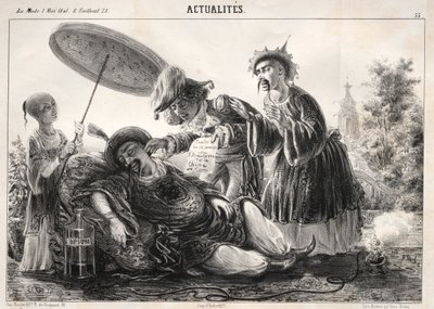 समाचार: - ऐसा कहो! ऐसा बोलो! सेलेस्टे एम्पेरे ...., 1841। द्वारा क्लेमेंटे प्रीचे