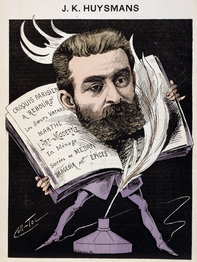 जोरिस कार्ल (जोरिस-कार्ल) हुइसमैन (1848-1907) द्वारा कार्टून - "द मेन ऑफ टुडे" में। द्वारा कॉल टोको