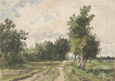 लैंडस्केप, 1825-65। द्वारा लगातार ट्रॉयोन
