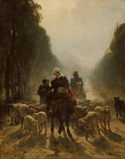 द रोड टू मार्केट, 185859। द्वारा लगातार ट्रॉयोन