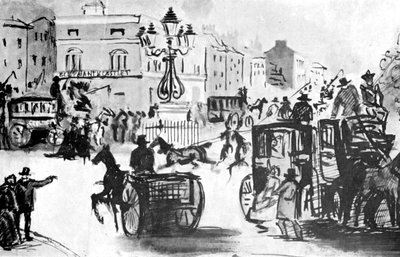 हाथी और महल, 19 वीं सदी, 1930। द्वारा कॉन्स्टेंटिन दोस्तों