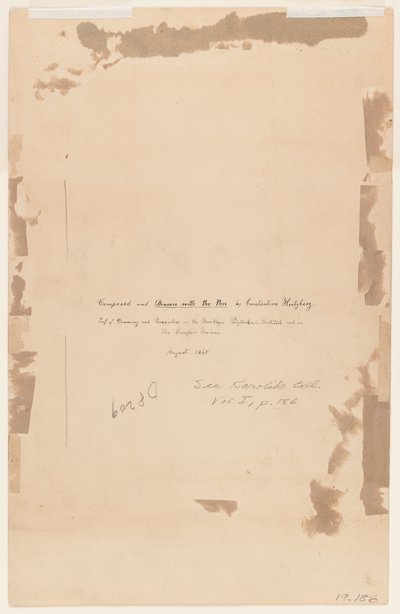 कलाकार शिलालेख, 1865 (375815 का छंद) द्वारा कॉन्स्टेंटाइन हर्ट्ज़बर्ग