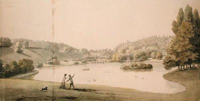 स्टौरहेड, c.1780 (कागज पर वॉटरकलर और पेंसिल) द्वारा कॉपस्टोन वॉरियर बामफिल्डे