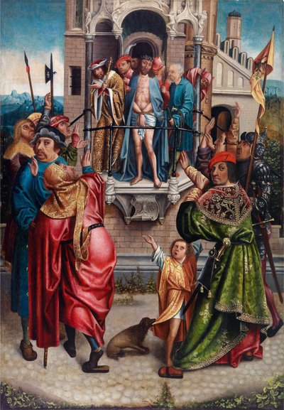 Ecce homo, Engebrechtsz द्वारा।, कॉर्नेलिस (ca. 1462-1527)। लकड़ी पर तेल। आयाम: 91x63 सेमी। निजि संग्रह द्वारा कॉर्नेलिस एंजेलब्रेक्ट्सन