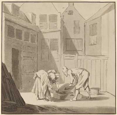 सूअर वध करने वाले द्वारा Cornelis Ploos van Amstel
