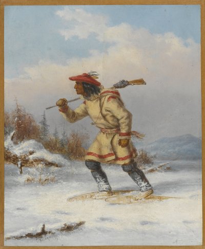 Moose के बाद, c.1860 द्वारा कॉर्नेलियस क्रिघॉफ