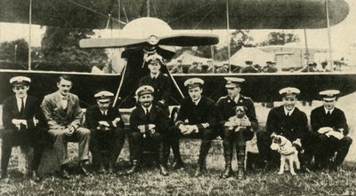 रॉयल फ्लाइंग कॉर्प्स के कमांडर सैमसन ... प्रथम विश्व युद्ध, c1914, c1920। द्वारा पालना