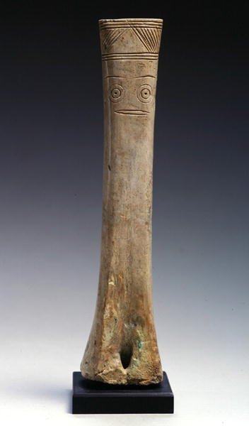 नक्काशीदार आकृति, प्रारंभिक कांस्य युग, 2700-1900 ईसा पूर्व (हड्डी) द्वारा साइप्रट साइप्रट