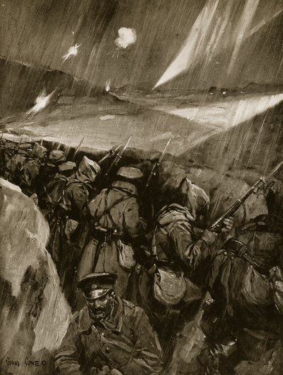 एड्रियनोपल, 1912-13 के आसपास बुल्गारियाई द्वारा साइरस कुनेओ