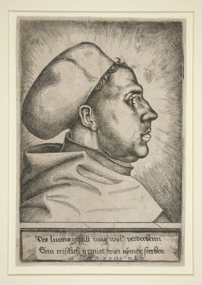 मार्टिन लूथर, 1523 द्वारा डेनियल होफ़र