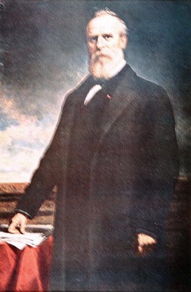 रदरफोर्ड बी. हेस (1822-93) (कैनवास पर तेल) द्वारा डैनियल हंटिंगटन