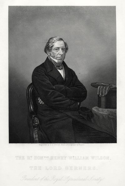 हेनरी विलियम विल्सन, 11 वीं बैरन बर्नर्स, c1880 द्वारा डैनियल जॉन पाउंड