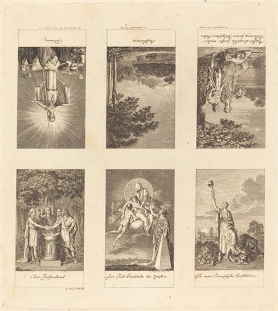 1780-1790 की छह महान घटनाएँ द्वारा डैनियल निकोलस चोडोवेकी