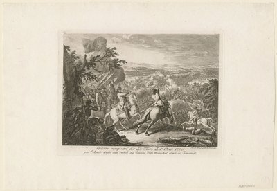 काहल की लड़ाई, 1770 द्वारा डैनियल निकोलस चोडोवेकी