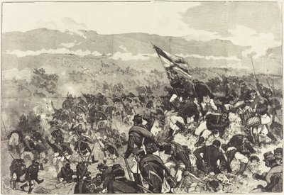 पावलना की लड़ाई। जुलाई 30, हाइट्स पर हमला..., 18831890। द्वारा डैनियल Urrabieta Vierge
