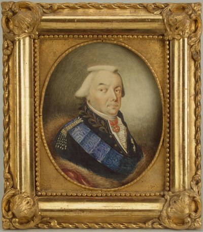 प्रिंस निकोलाई बोरिसोविच युसुपोव का पोर्ट्रेट 1750-1831, 1790 द्वारा डेनिला ग्रिगोरीविच ज़ेर्नोवोइक
