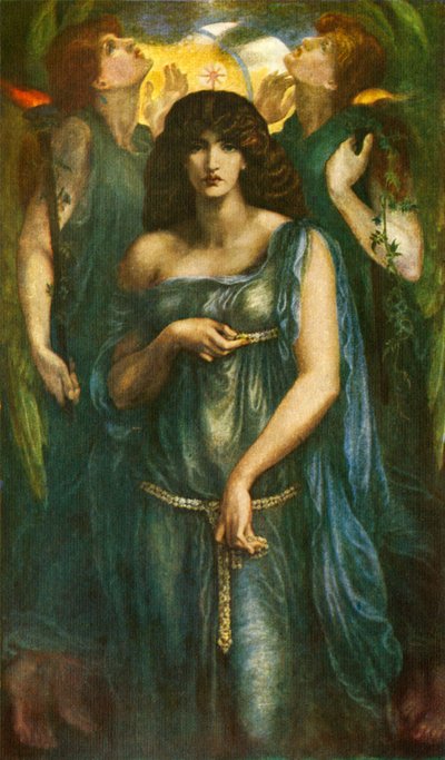 सीरिया Astarte, 1877, c1912 द्वारा Dante Gabriel Charles Rossetti