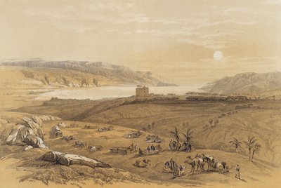 जेरिको (रंग लिथो) द्वारा डेविड (बाद में) रॉबर्ट्स