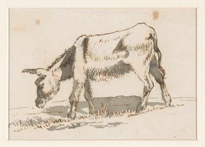 चरता हुआ गधा, बाएँ से द्वारा David Alphonse de Sandoz Rollin