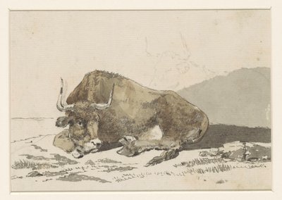 चारों ओर लेटा हुआ द्वारा डेविड अल्फोंस डी सैंडोज़ रोलिन