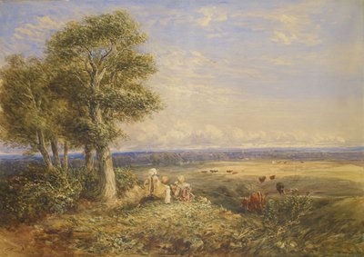 द स्काईलार्क, 1848 द्वारा डेविड कॉक्स