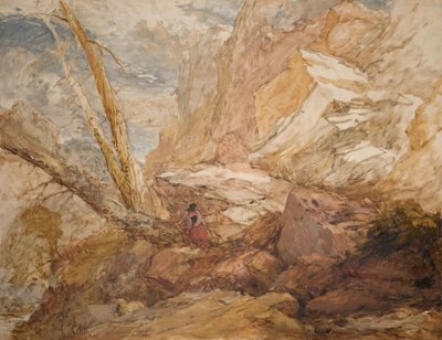 द मिसिंग लैम्ब, 1853। द्वारा डेविड कॉक्स बड़े