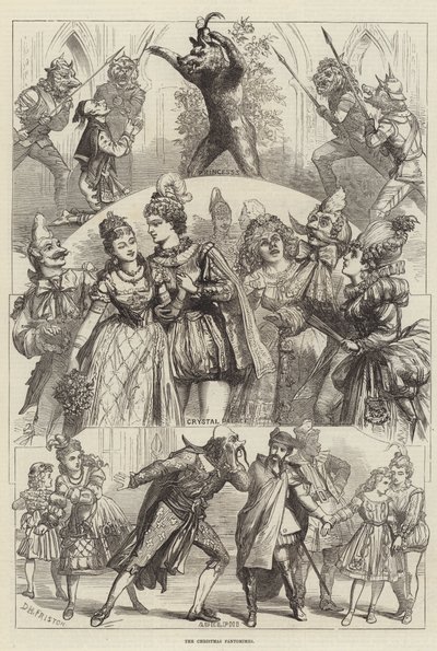 क्रिसमस Pantomimes द्वारा David Henry Friston