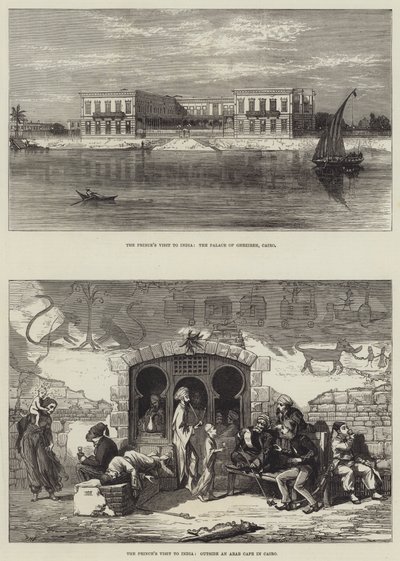 भारत का राजकुमार का दौरा द्वारा David Henry Friston