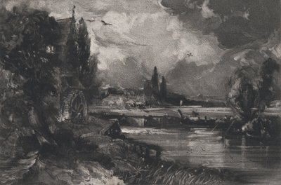 ए मिल, 1829। द्वारा डेविड लुकास